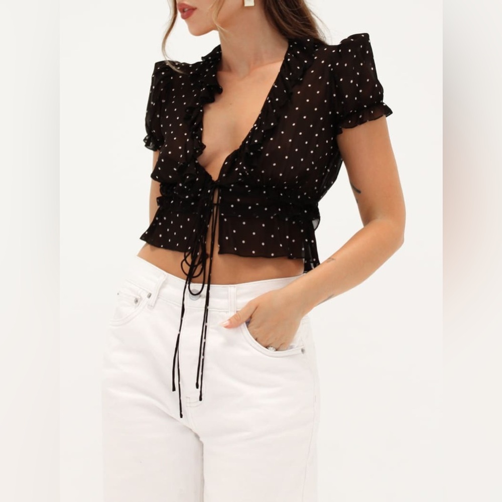 Rumored Jukebox Top In Classic Dot - Picture 4 of 6